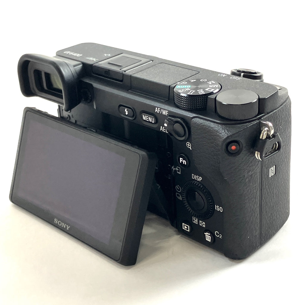 ソニー SONY α6400 パワーズームレンズキット ILCE-6400L ブラック デジタル ミラーレス 一眼カメラ 【中古】cambb