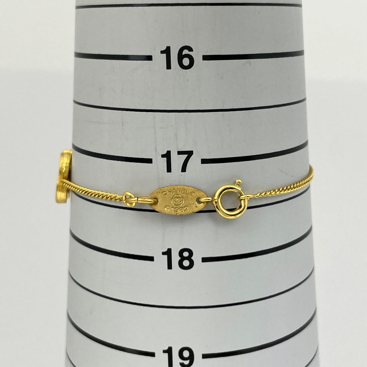 バイセル公式】シャネル ココマーク ラインストーン ブレスレット CC
