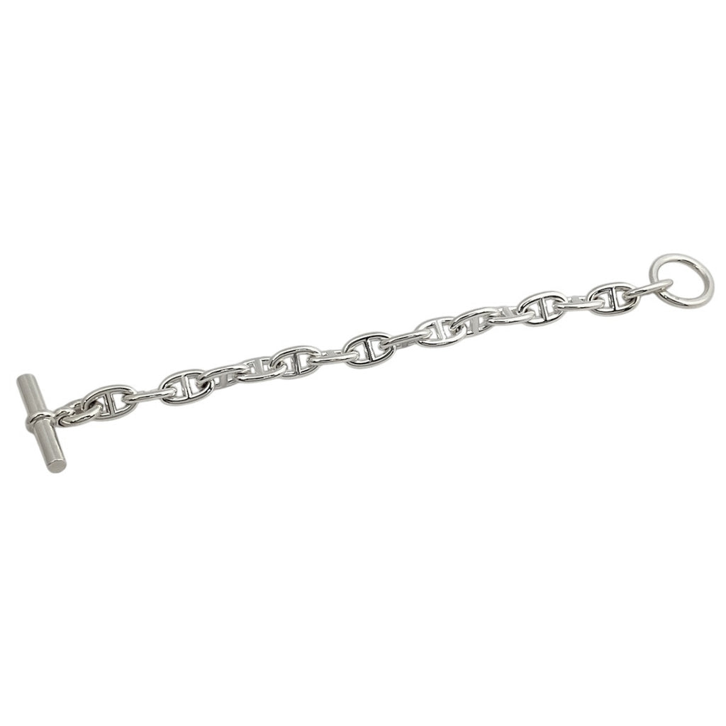 エルメス シェーヌダンクル MM 16コマ ブレスレット シルバー925 シルバー レディース 【中古】bracc