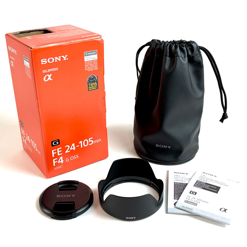 ソニー SONY FE 24-105mm F4 G OSS SEL24105G 一眼カメラ用レンズ（オートフォーカス） 【中古】cambb