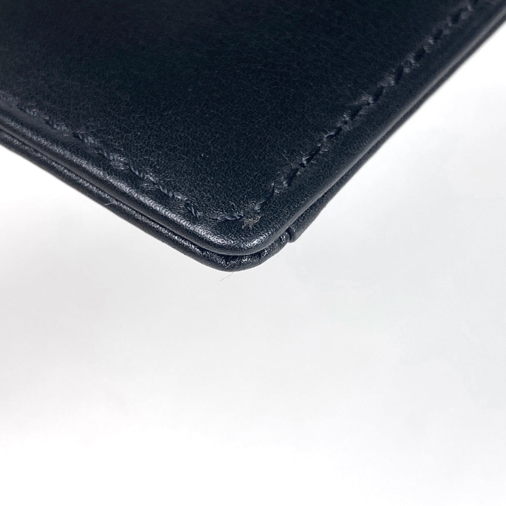 シャネル ココマーク クラッチバッグ ウォレット 財布 クラッチバッグ レザー ブラック レディース 【中古】brbag
