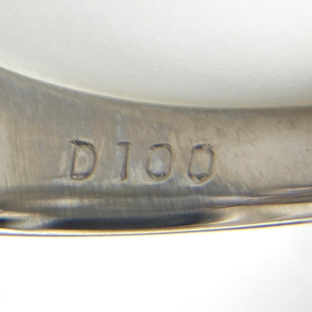 メレダイヤ デザインリング プラチナ 指輪 リング 10号 Pt900 ダイヤモンド レディース 【中古】nbjwl