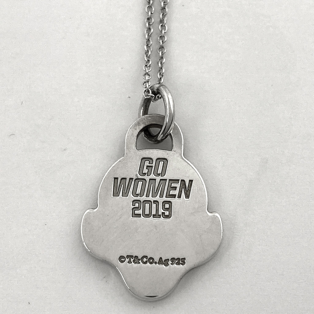 【最終値引き】 ティファニー フラワーモチーフ ネックレス GO WOMEN 2019 ネックレス シルバー925 シルバー レディース 【中古】bracc