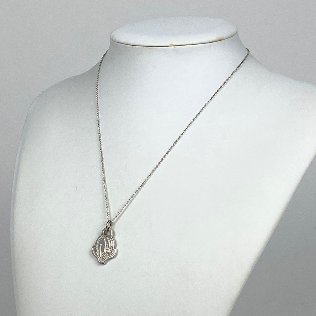 【最終値引き】 ティファニー フラワーモチーフ ネックレス GO WOMEN 2019 ネックレス シルバー925 シルバー レディース 【中古】bracc