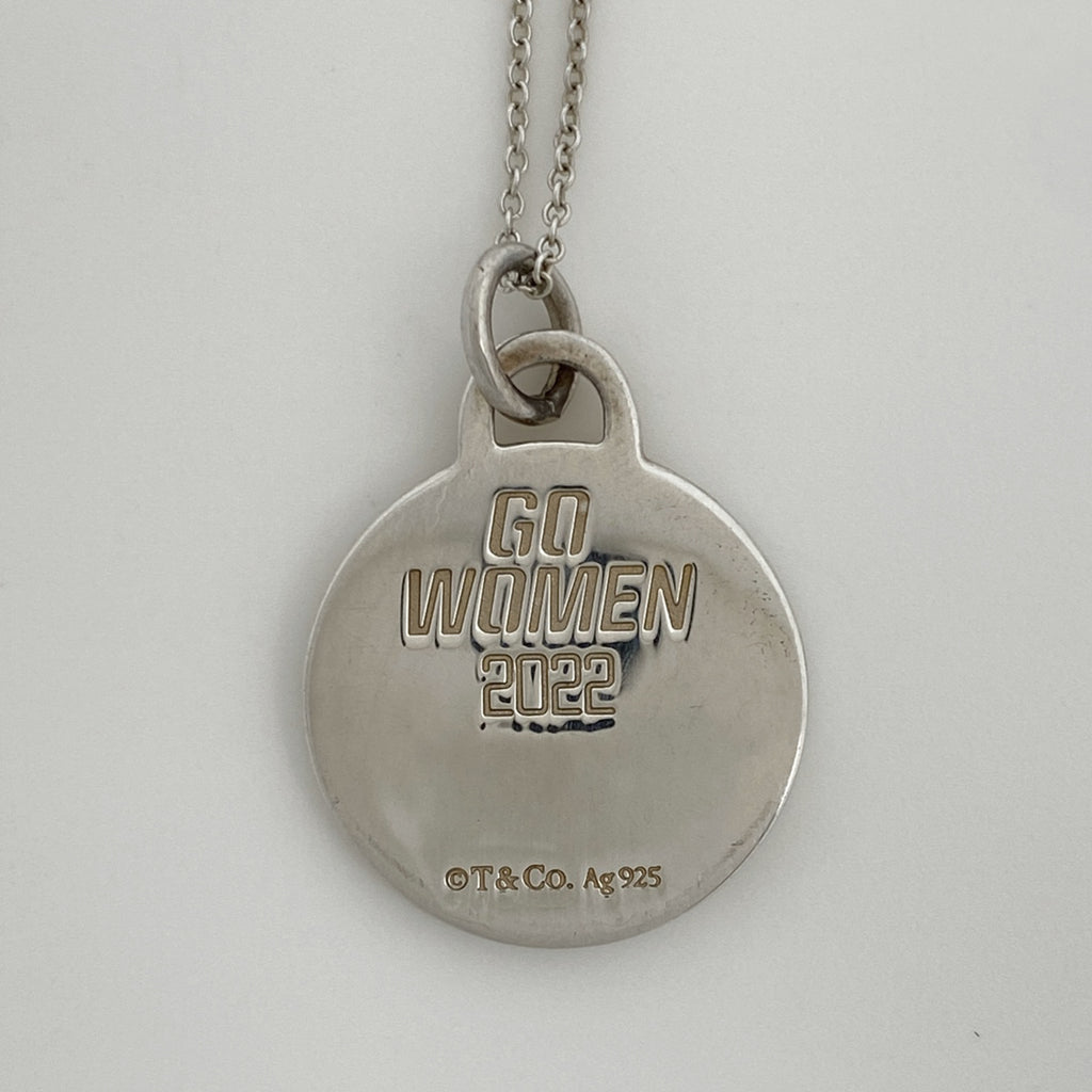 ティファニー フラワーモチーフ ネックレス GO WOMEN 2022 カーネーション ネックレス シルバー925 シルバー レディース 【中古】bracc