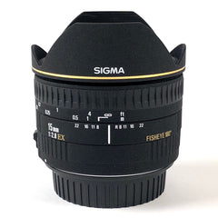 【在庫一掃】 シグマ SIGMA 15mm F2.8EX DG DIAGONAL FISHEYE (キヤノンEF用) 一眼カメラ用レンズ（オートフォーカス） 【中古】cambb