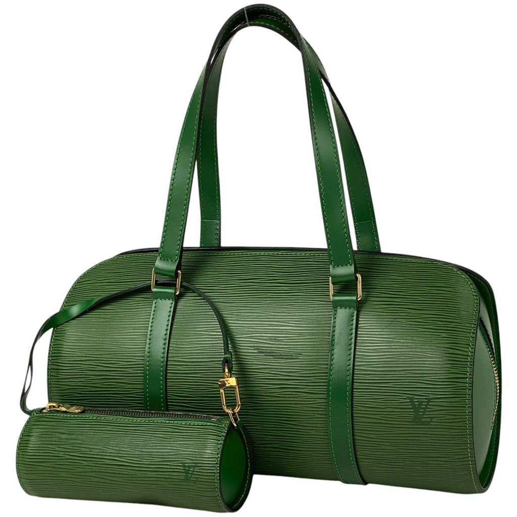 ルイ・ヴィトン スフロ 筒型 バレルバッグ 手提げ ハンドバッグ エピ ボルネオグリーン M52224 レディース 【中古】brbag