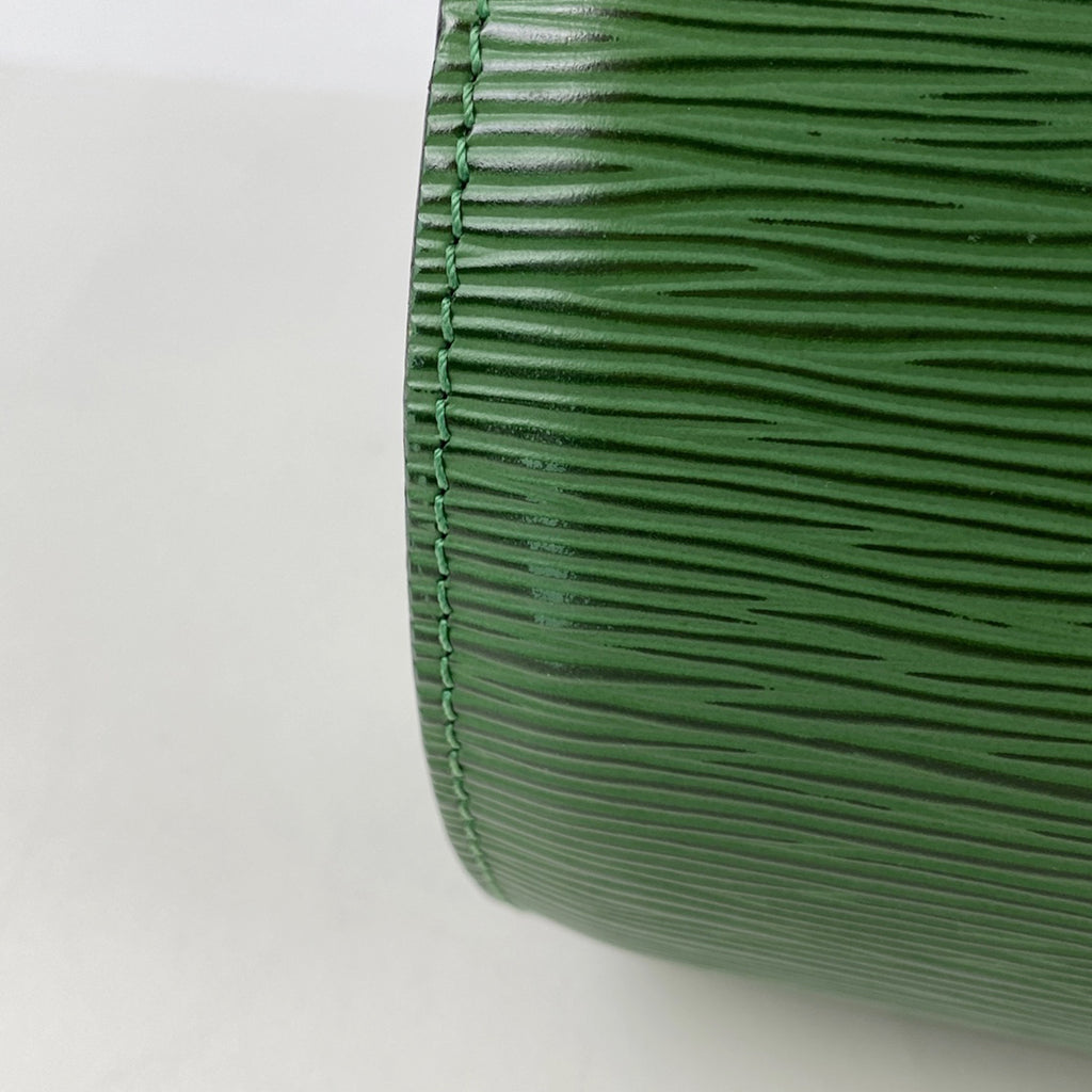 ルイ・ヴィトン スフロ 筒型 バレルバッグ 手提げ ハンドバッグ エピ ボルネオグリーン M52224 レディース 【中古】brbag