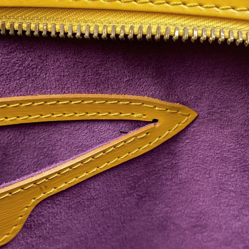 ルイ・ヴィトン サンジャック 手提げ ハンドバッグ エピ タッシリイエロー M52279 レディース 【中古】brbag