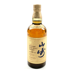 【東京都内限定お届け】 サントリー SUNTORY 山崎 12年 ピュアモルト 華 750ml 国産ウイスキー 【古酒】liqbb