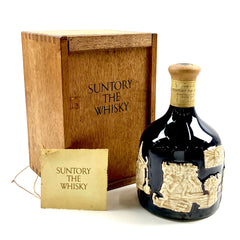 【東京都内限定お届け】 サントリー SUNTORY ザ・ウイスキー 有田焼 陶器ボトル 760ml 国産ウイスキー 【古酒】liqbb