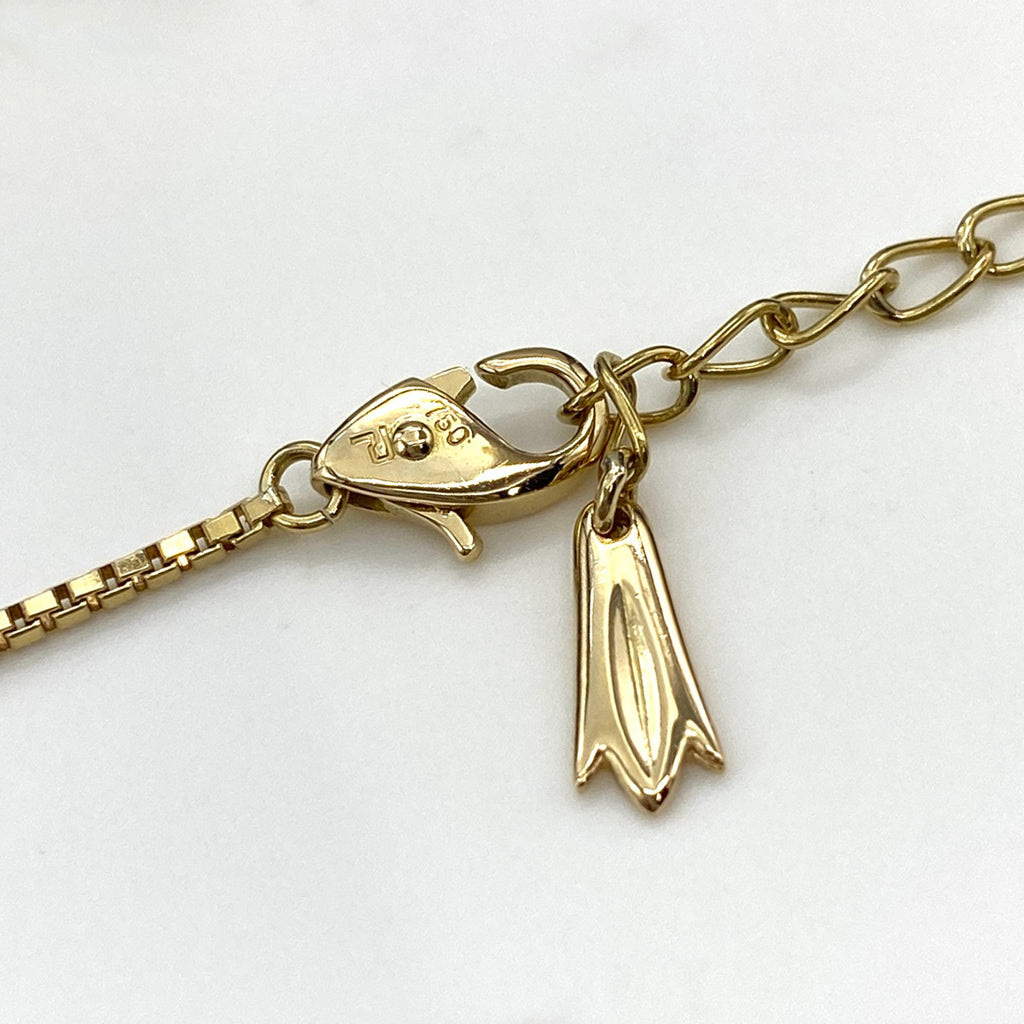 ポーラ メレダイヤ デザインネックレス YG イエローゴールド ネックレス 750 ダイヤモンド レディース 【中古】brjwl