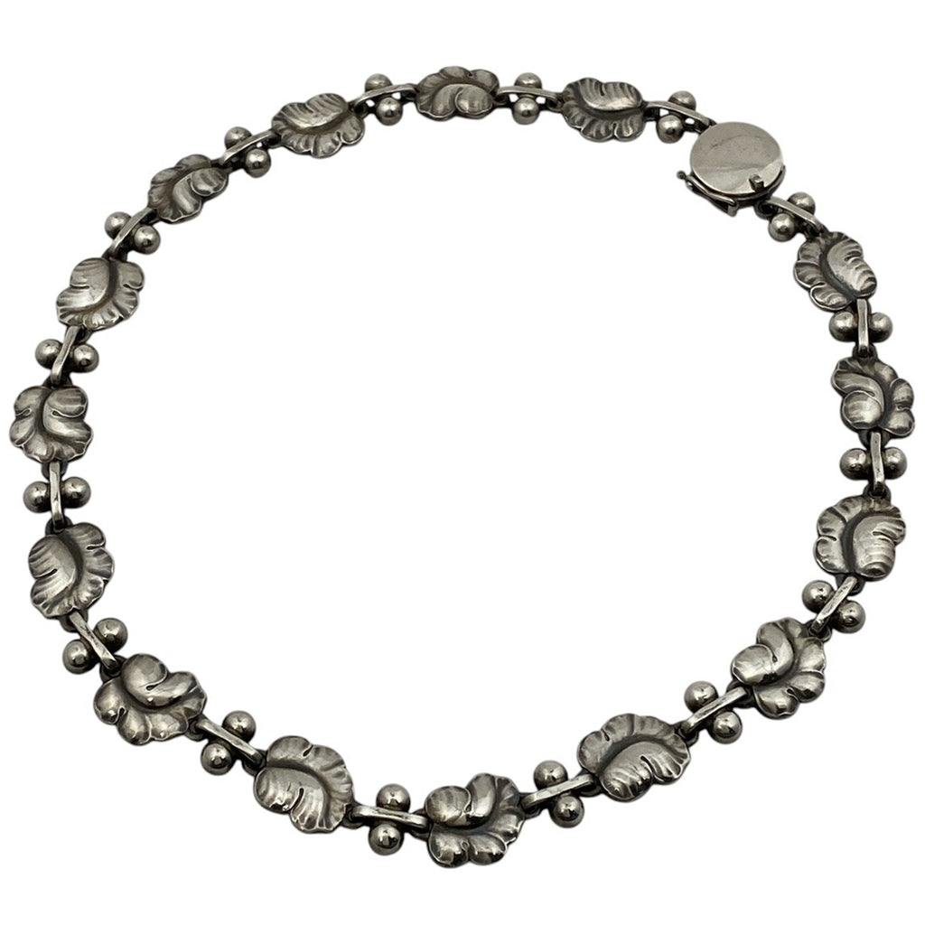 【最終値引き】 ジョージジェンセン デザイン ネックレス 96 ネックレス シルバー925 シルバー レディース 【中古】 bracc