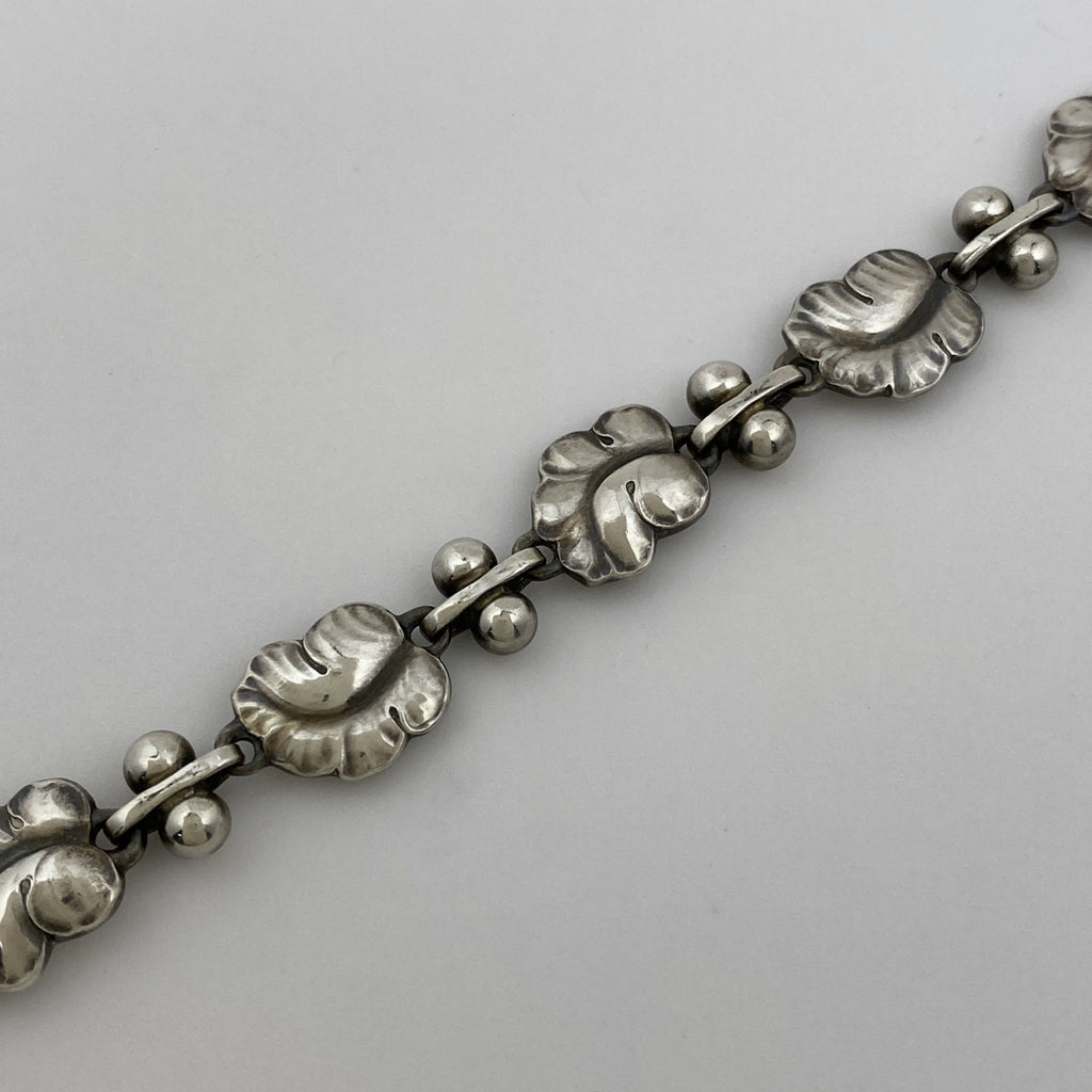 【最終値引き】 ジョージジェンセン デザイン ネックレス 96 ネックレス シルバー925 シルバー レディース 【中古】 bracc