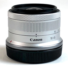 【在庫一掃】 キヤノン Canon RF-S 18-45mm F4.5-6.3 IS STM シルバー 一眼カメラ用レンズ（オートフォーカス） 【中古】