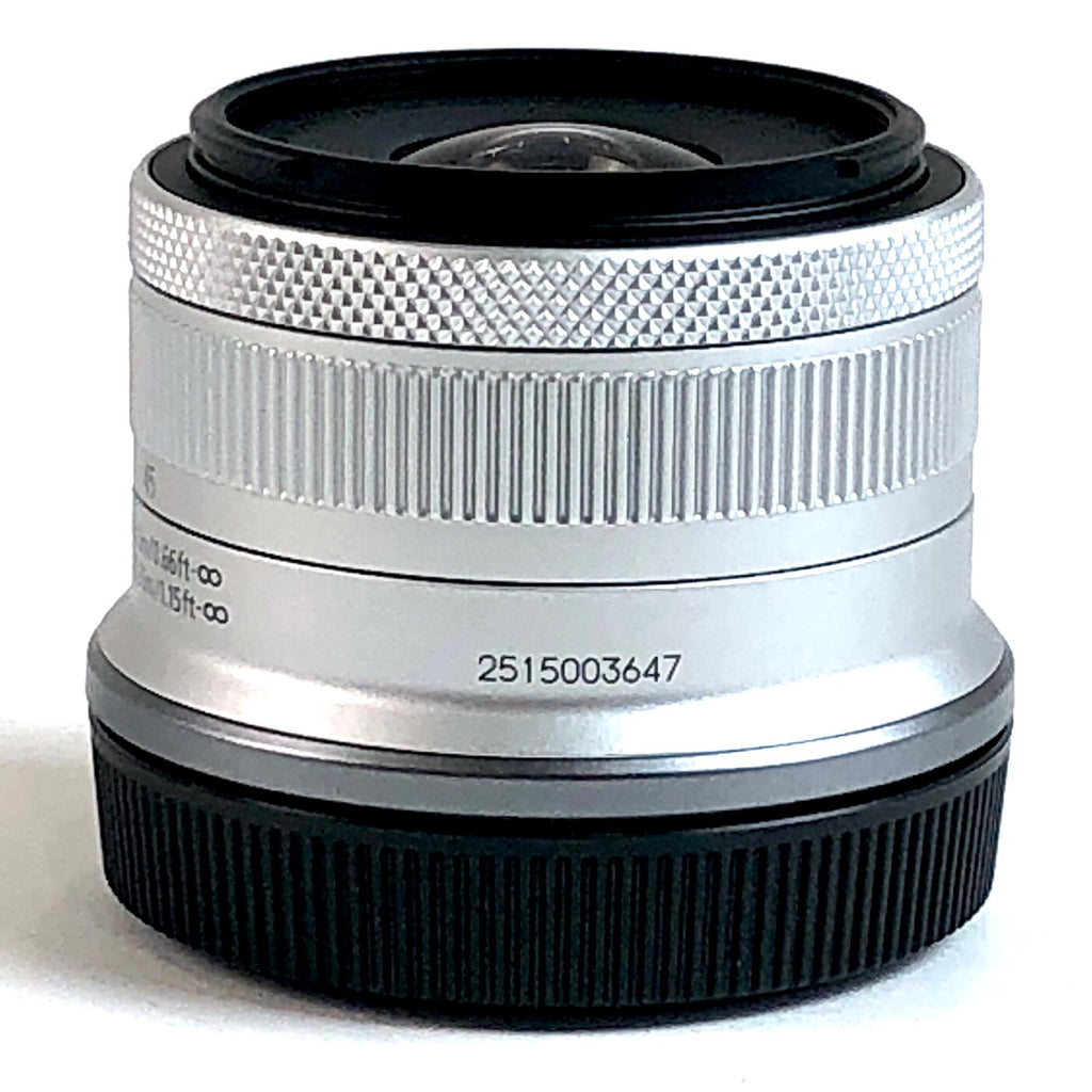 【在庫一掃】 キヤノン Canon RF-S 18-45mm F4.5-6.3 IS STM シルバー 一眼カメラ用レンズ（オートフォーカス） 【中古】