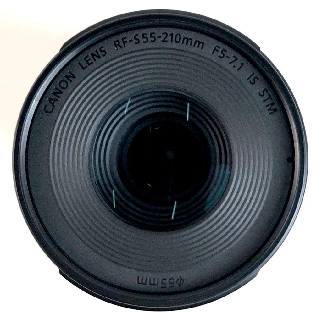 【在庫一掃】 キヤノン Canon RF-S 55-210mm F5-7.1 IS STM 一眼カメラ用レンズ（オートフォーカス） 【中古】
