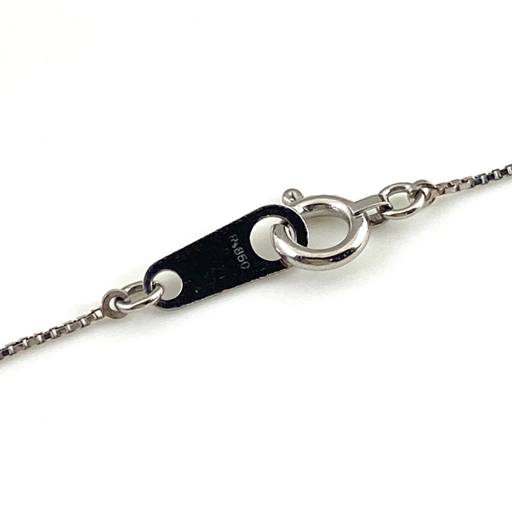 メレダイヤ デザインネックレス プラチナ ペンダント ネックレス Pt900 Pt850 ダイヤモンド レディース 【中古】nbjwl