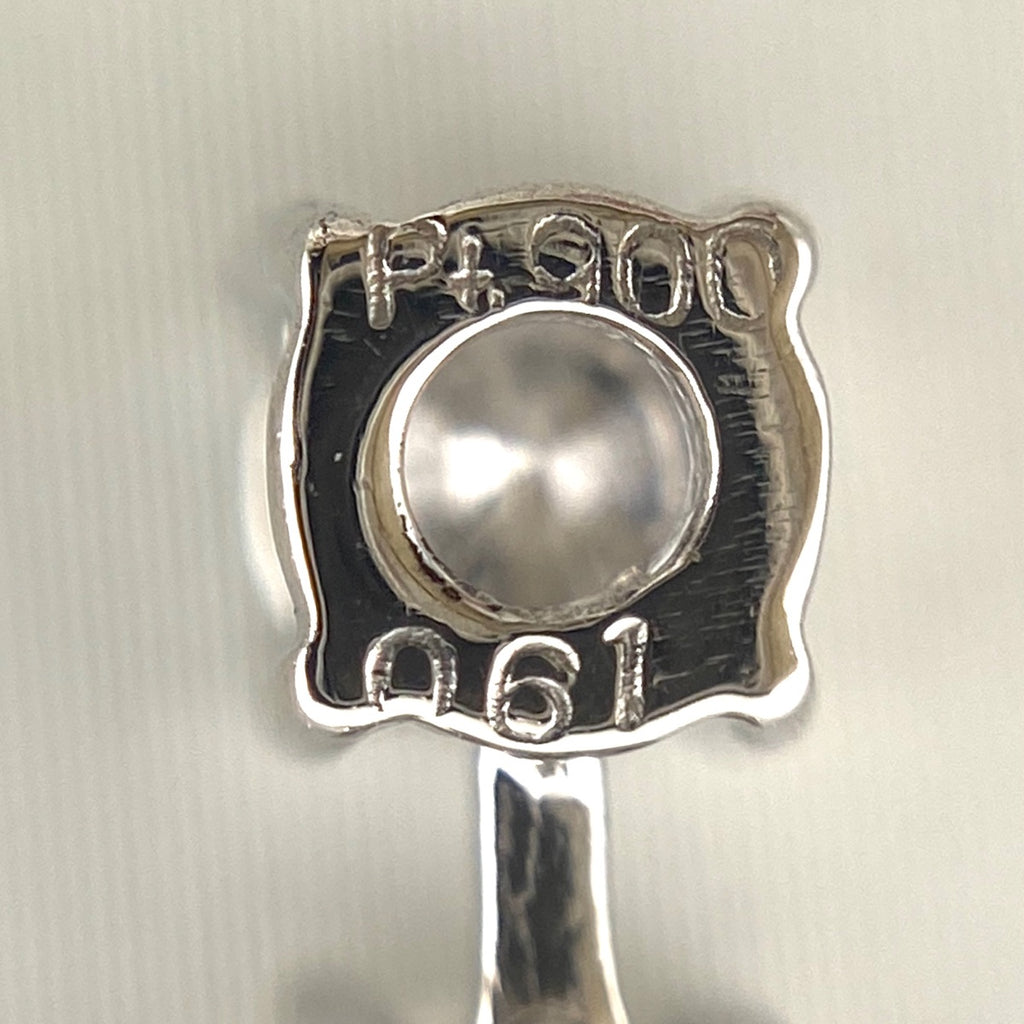 メレダイヤ デザインネックレス プラチナ ペンダント ネックレス Pt900 Pt850 ダイヤモンド レディース 【中古】nbjwl