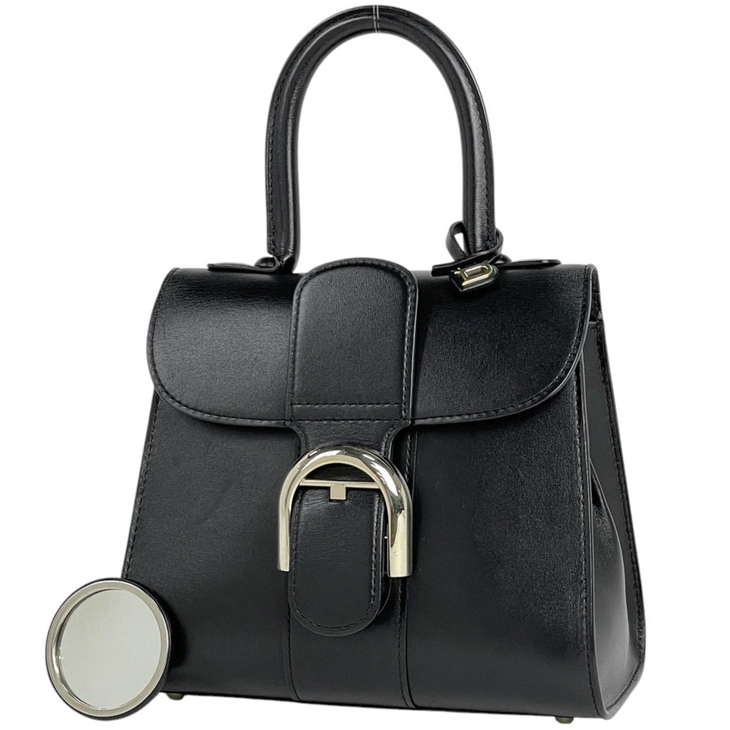 デルヴォー ブリヨン ハンドバッグ 手提げ ハンドバッグ レザー ブラック レディース 【中古】brbag