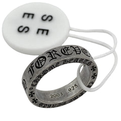 クロムハーツ スペーサーリング フォーエバー 指輪 2003 リング 21.5号 シルバー925 シルバー メンズ 【中古】  bracc
 ラッピング可