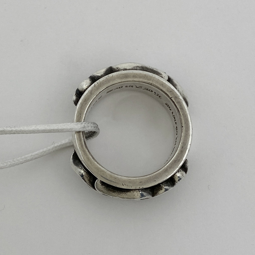 【最終値引き】 クロムハーツ エタニティヴァインバンド リング 指輪 リング 15.5号 シルバー925 シルバー メンズ 【中古】 bracc
