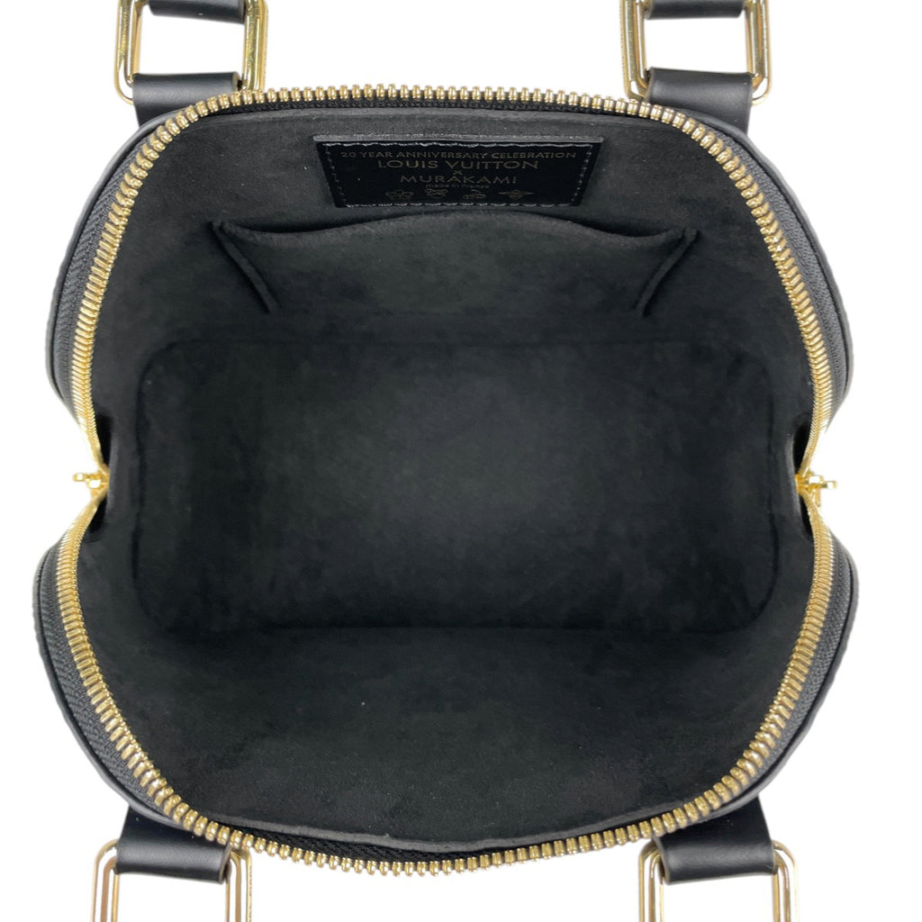 ルイ・ヴィトン アルマBB 村上隆 ハンドバッグ エピ ノワール(ブラック) M13670 レディース 【中古】brbag