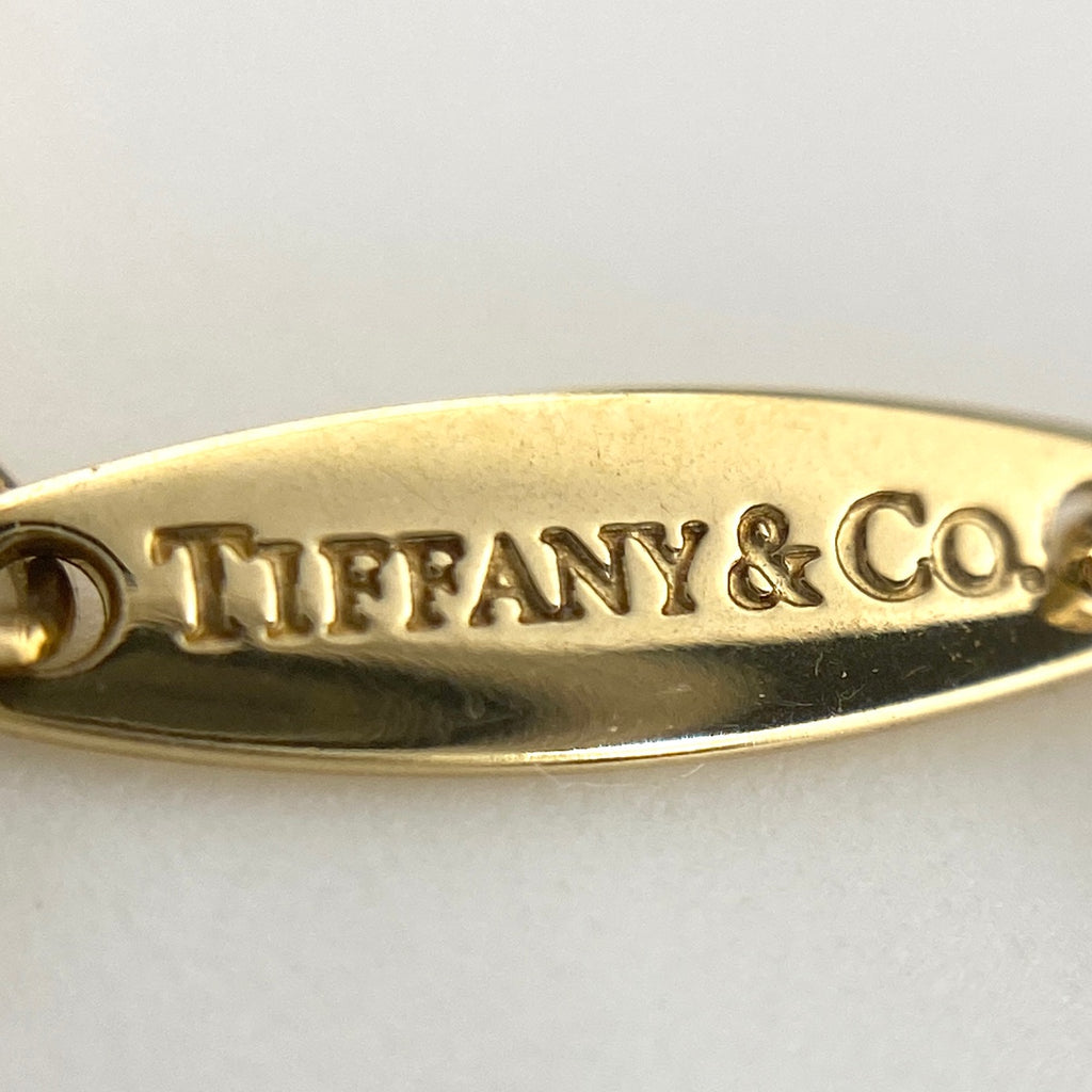 ティファニー バイザヤード ネックレス YG イエローゴールド ペンダント エルサ・ペレッティ ネックレス 750 ダイヤモンド レディース 【中古】brjwl