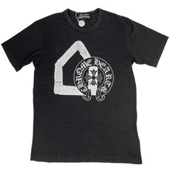 クロムハーツ ロゴ Tシャツ ドーバーストリートマーケット ホースシュー トップス 半袖Ｔシャツ コットン ブラック メンズ 【中古】brapp