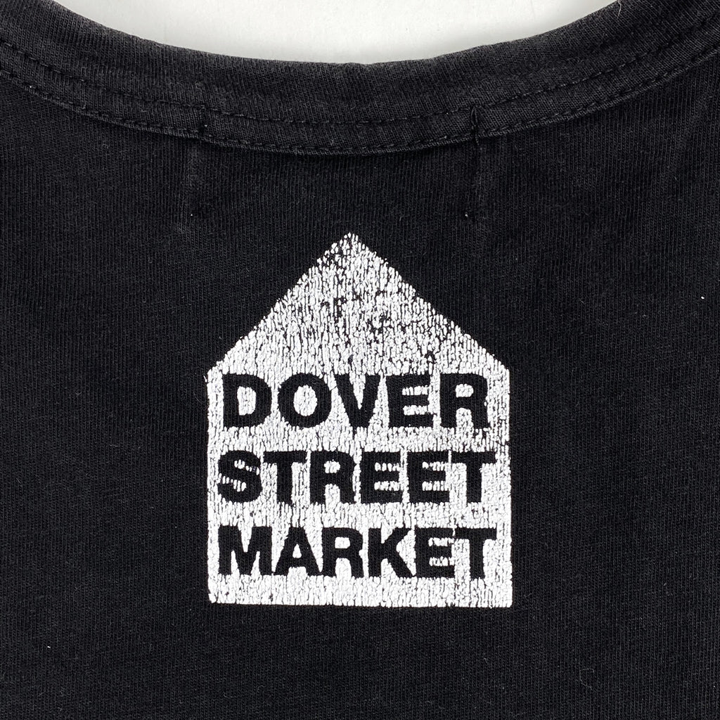 クロムハーツ ロゴ Tシャツ ドーバーストリートマーケット ホースシュー トップス 半袖Ｔシャツ コットン ブラック メンズ 【中古】brapp