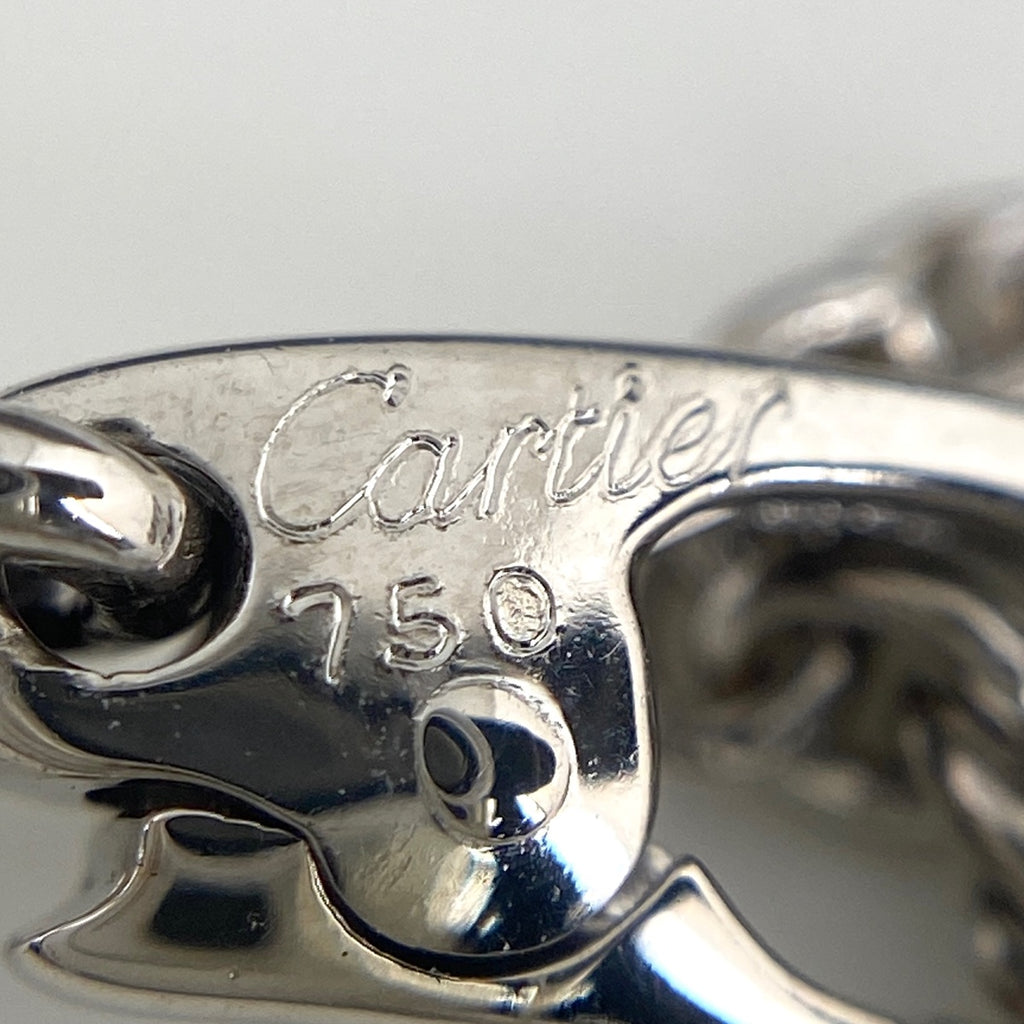 カルティエ 2Cチャーム ネックレス ペンダント チャーム ネックレス 750 レディース 【中古】brjwl