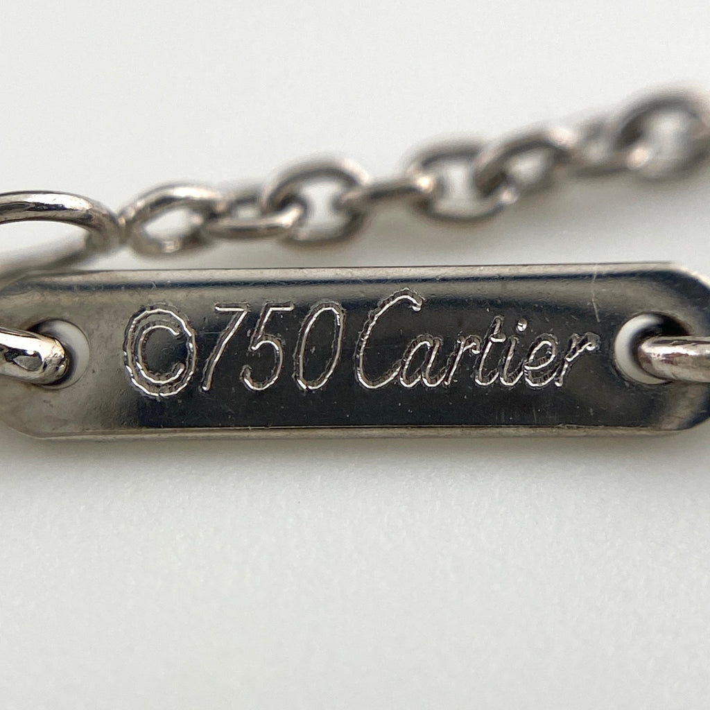 カルティエ 2Cチャーム ネックレス ペンダント チャーム ネックレス 750 レディース 【中古】brjwl