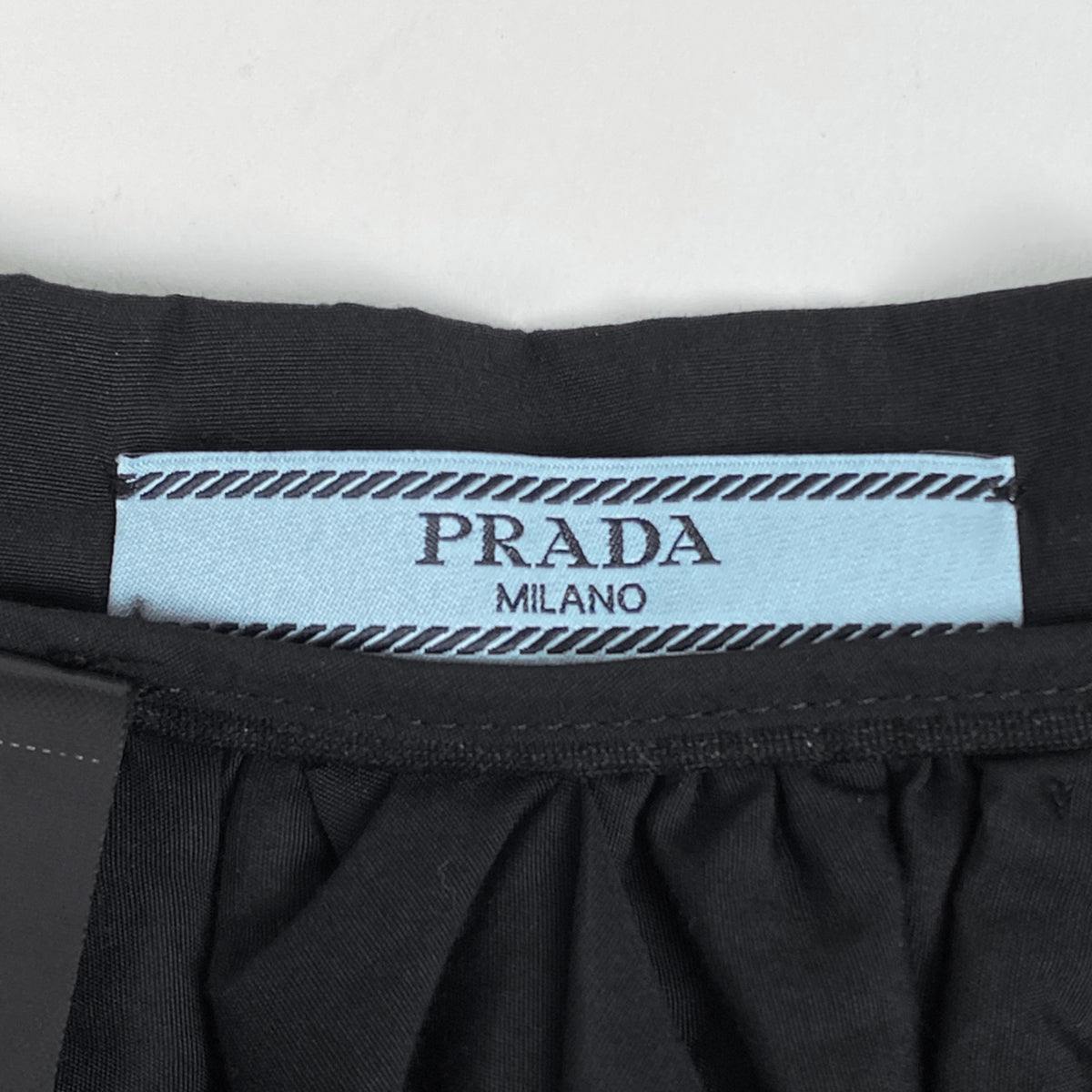 美品　PRADA／プラダ　 コットンレースフレアスカート　ミモレ丈　L L相当 バイセル公式】【最終値引き】 プラダ 花柄 フレアスカート