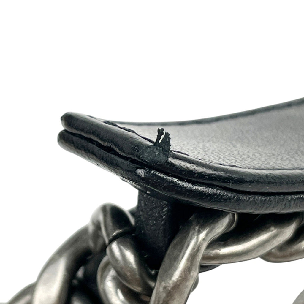 シャネル シャネル 19 ショルダーバッグ チェーン ハンドバッグ ココマーク ショルダーバッグ レザー ブラック AS1160 レディース 【中古】brbag