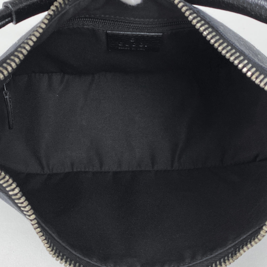 グッチ GG柄 ショルダーバッグ ワンショルダー ショルダーバッグ GGキャンバス ブラック 115002 レディース 【中古】brbag