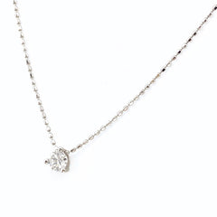 ダイヤモンド デザインネックレス プラチナ ペンダント ネックレス Pt900 ダイヤモンド レディース 【中古】nbjwl