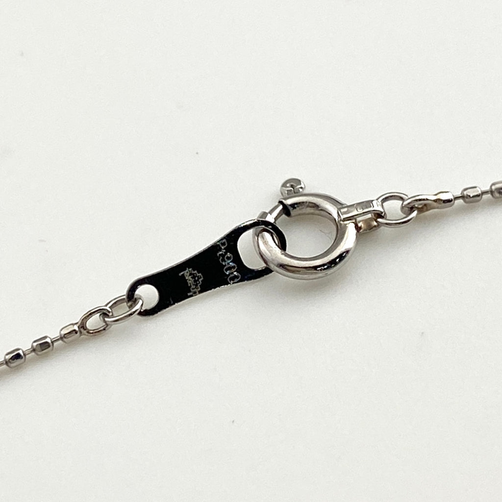 ダイヤモンド デザインネックレス プラチナ ペンダント ネックレス Pt900 ダイヤモンド レディース 【中古】nbjwl