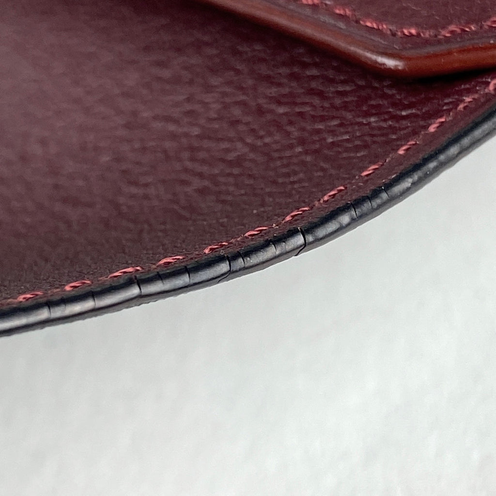 カルティエ マストライン 長財布 二つ折り 長財布 レザー ブラック レディース 【中古】  brbag