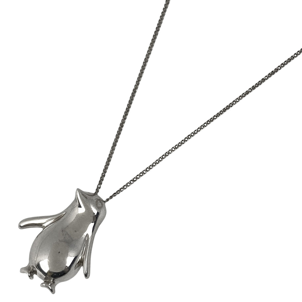 ティファニー ペンギンモチーフ ネックレス ペンダント ネックレス シルバー925 シルバー レディース 【中古】bracc