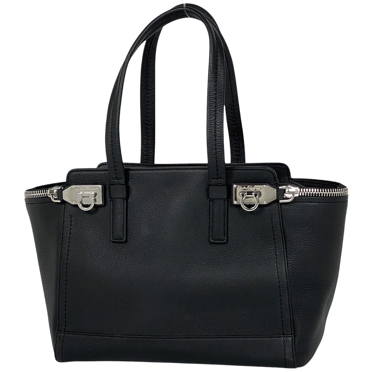 美品）フェラガモ FERRAGAMO トートバッグ ガンチーニ AU-21