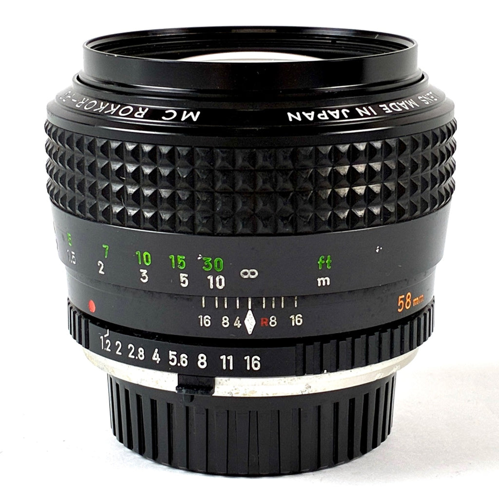 ミノルタ MINOLTA MC ROKKOR-PG 58mm F1.2 一眼カメラ用レンズ（マニュアルフォーカス） 【中古】cambb