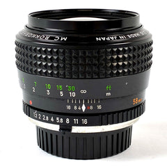 ミノルタ MINOLTA MC ROKKOR-PG 58mm F1.2 一眼カメラ用レンズ（マニュアルフォーカス） 【中古】cambb