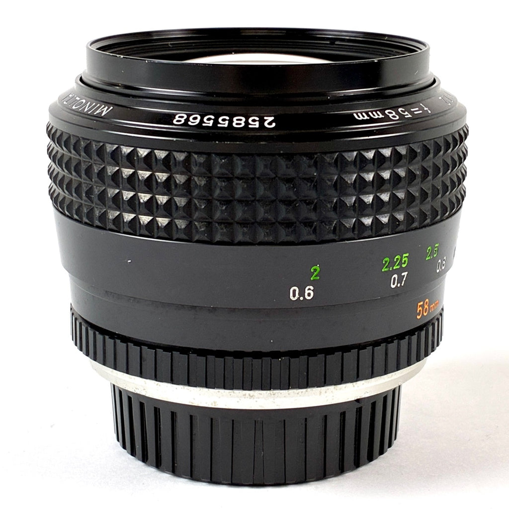 ミノルタ MINOLTA MC ROKKOR-PG 58mm F1.2 一眼カメラ用レンズ（マニュアルフォーカス） 【中古】cambb