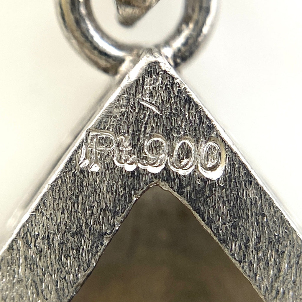 ダイヤモンド ペンダントトップ プラチナ ペンダントトップ Pt900 ダイヤモンド レディース 【中古】nbjwl