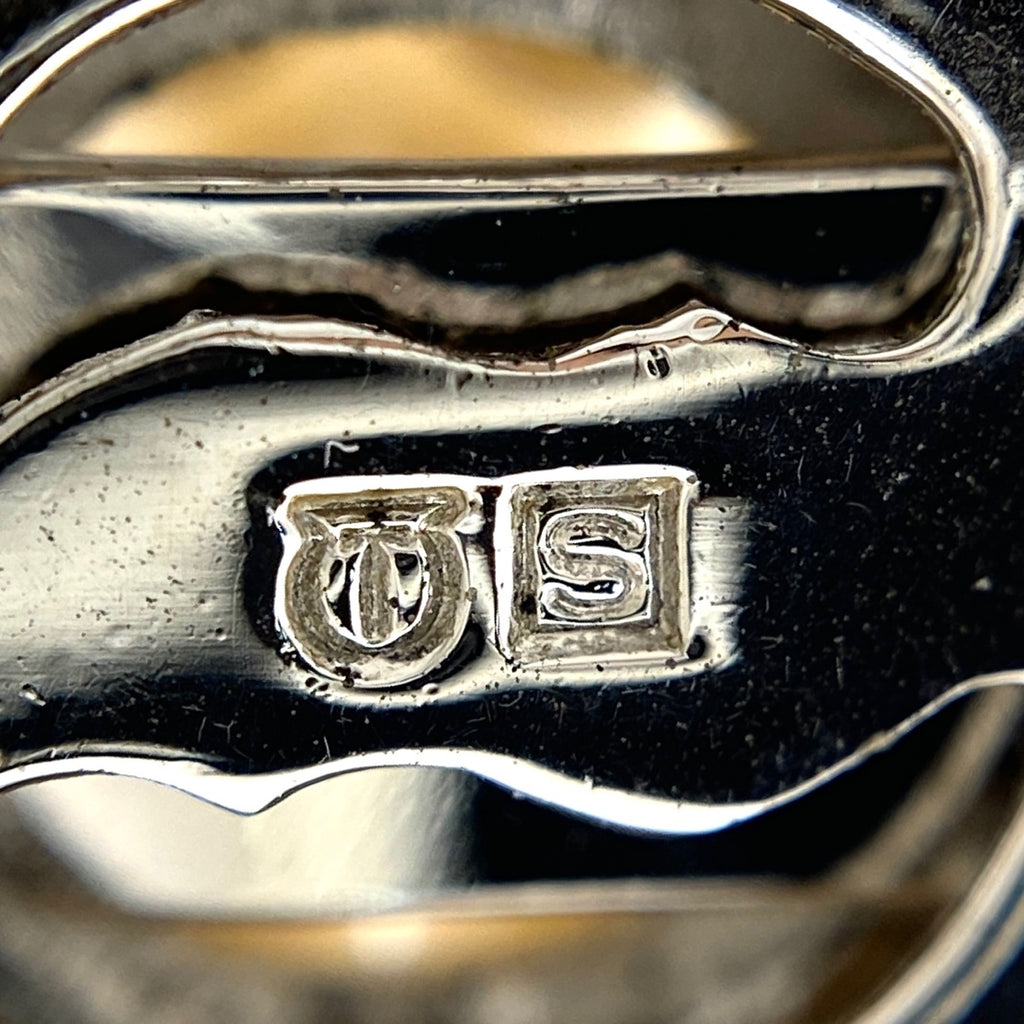 タサキ パール デザインネックレス シルバー 真珠 ネックレス SV パール レディース 【中古】brjwl