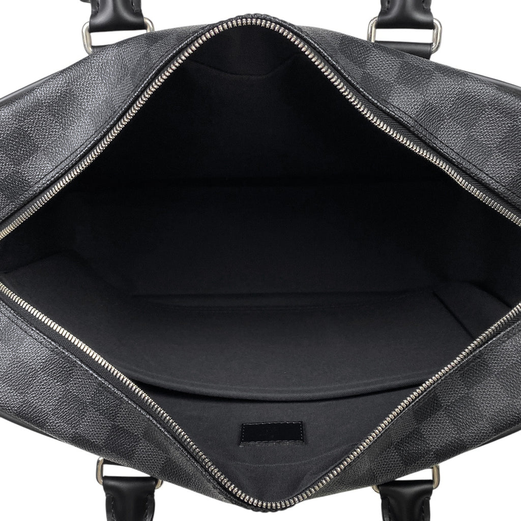 ルイ・ヴィトン イカール 2WAY ショルダーバッグ ビジネスバッグ ダミエグラフィット ノワール(ブラック) N23253 メンズ 【中古】brbag