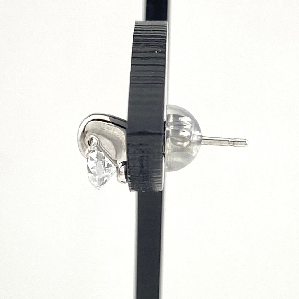 ダイヤモンド デザインピアス プラチナ ピアス Pt900 ダイヤモンド レディース 【中古】nbjwl