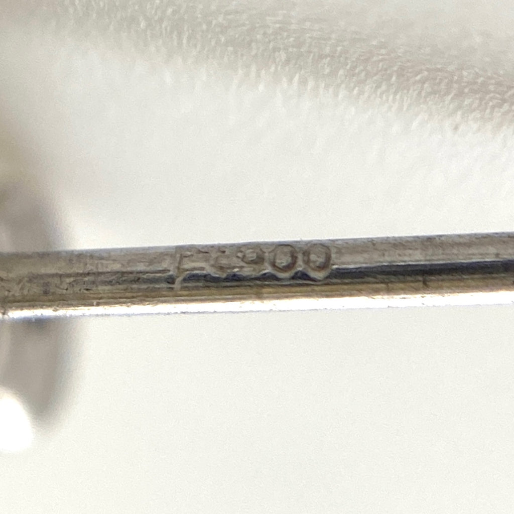 ダイヤモンド デザインピアス プラチナ ピアス Pt900 ダイヤモンド レディース 【中古】nbjwl