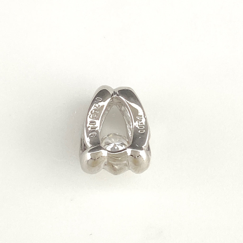 ダイヤモンド ペンダントトップ プラチナ メレダイヤ ペンダントトップ Pt900 ダイヤモンド レディース 【中古】nbjwl