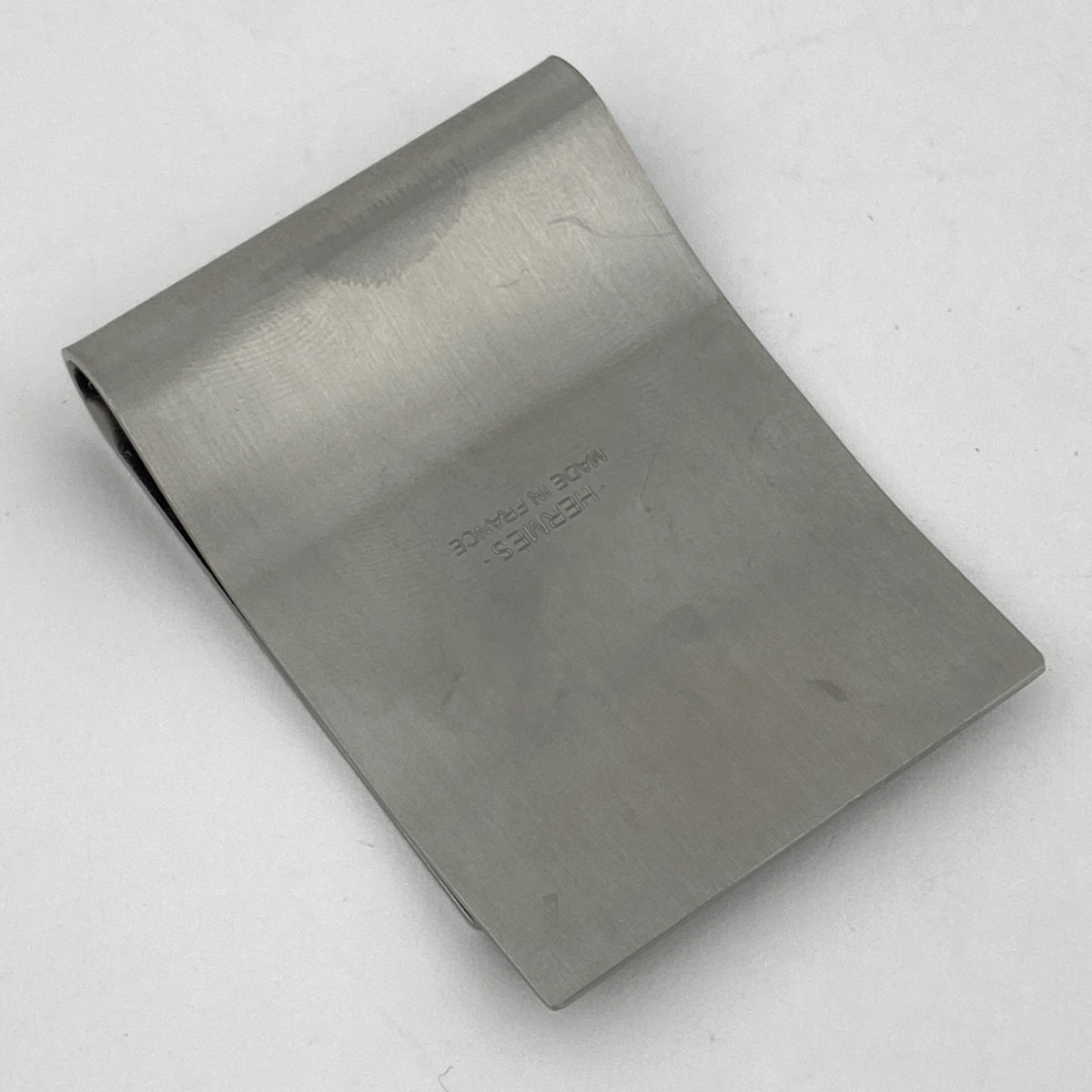 バイセル公式】エルメス ロゴ マネークリップ 札ばさみ マネークリップ